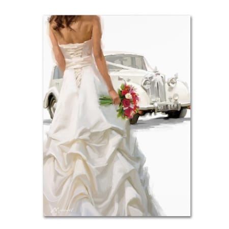 Trademark Fine Art The Macneil Studio 'Bride And Car' Canvas Art, 24x32 ALI09734-C2432GG